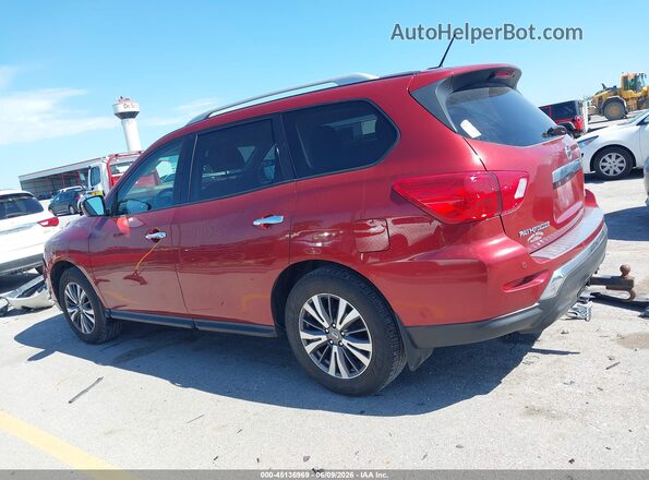 5N1DR2MM8HC696015 2017 NISSAN PATHFINDER Red 