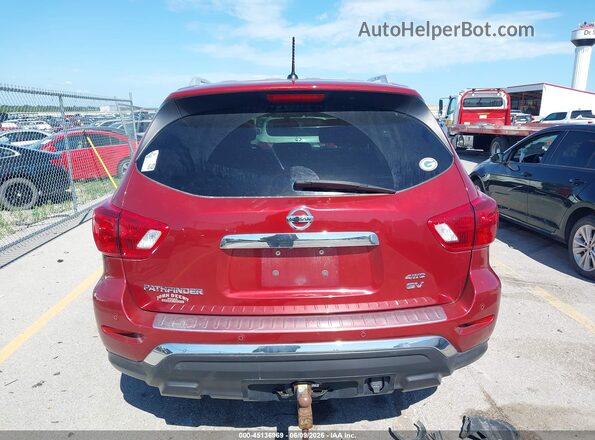 5N1DR2MM8HC696015 2017 NISSAN PATHFINDER Red 