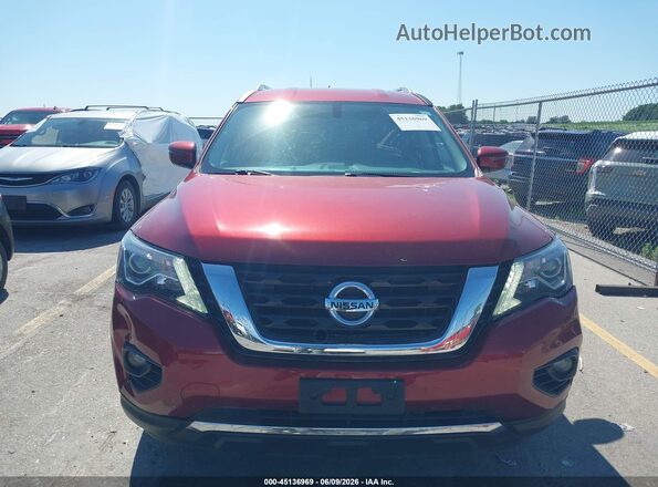 5N1DR2MM8HC696015 2017 NISSAN PATHFINDER Red 