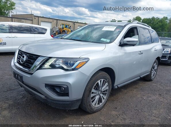 5N1DR2MM8JC607761 2018 NISSAN PATHFINDER Silver Front left