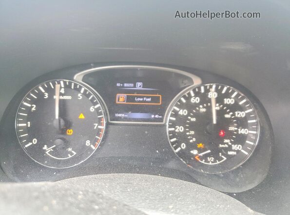5N1DR2MM8JC613382 2018 NISSAN PATHFINDER Black Instrument cluster view