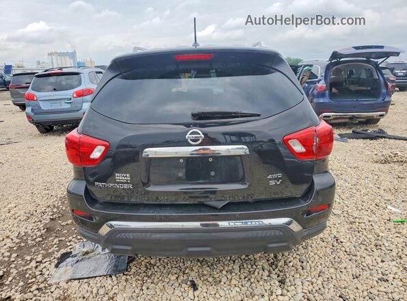 5N1DR2MM8JC613382 2018 NISSAN PATHFINDER Black Rear view