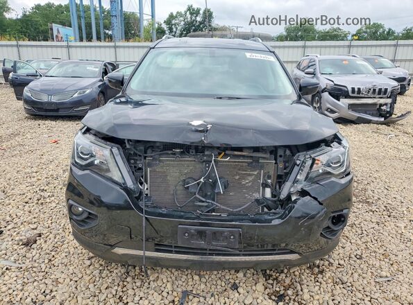 5N1DR2MM8JC613382 2018 NISSAN PATHFINDER Black Front view