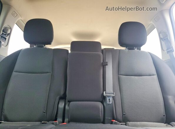 5N1DR2MM8JC613382 2018 NISSAN PATHFINDER Black Rear seats view