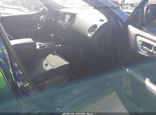 5N1DR2MM8JC639769 2018 NISSAN PATHFINDER Blue Widok wnętrza z przodu