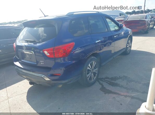 5N1DR2MM8JC639769 2018 NISSAN PATHFINDER Blue Tył prawy