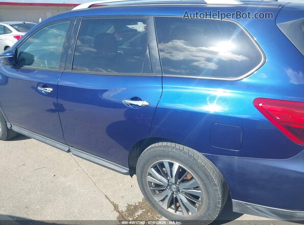 5N1DR2MM8JC639769 2018 NISSAN PATHFINDER Blue Widok wnętrza 360 stopni