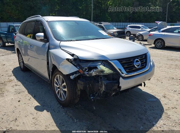 5N1DR2MM8KC580949 2019 NISSAN PATHFINDER Silver Դիմացի տեսք