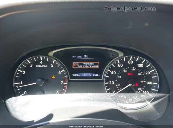 5N1DR2MM8KC580949 2019 NISSAN PATHFINDER Silver Հետևի նստատեղերի տեսք