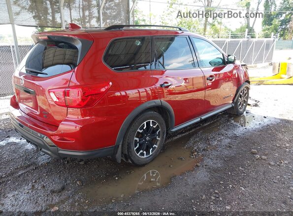 5N1DR2MM8KC633519 2019 NISSAN PATHFINDER Burgundy Հետևի աջ