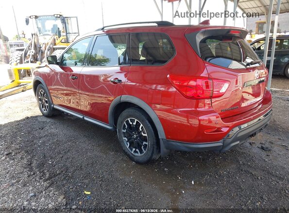 5N1DR2MM8KC633519 2019 NISSAN PATHFINDER Burgundy Հետևի ձախ