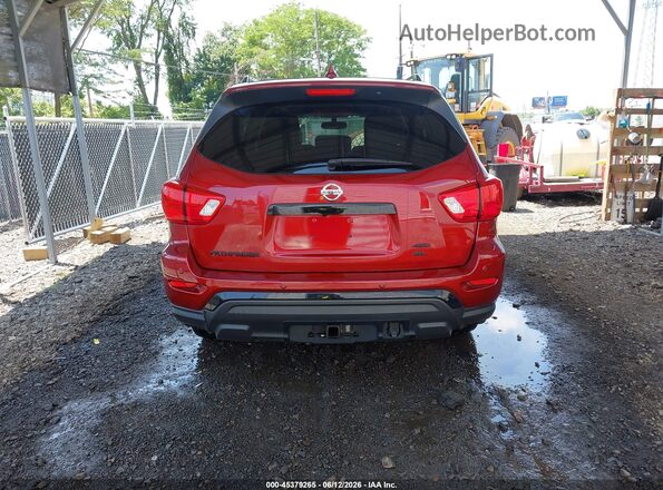 5N1DR2MM8KC633519 2019 NISSAN PATHFINDER Burgundy 