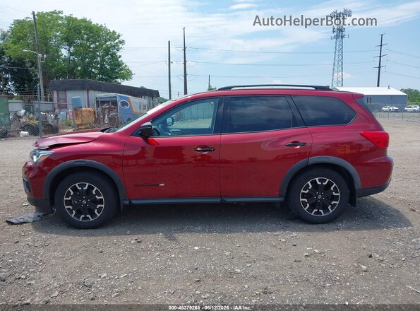 5N1DR2MM8KC633519 2019 NISSAN PATHFINDER Burgundy Սալոնի 360 աստիճան տեսք