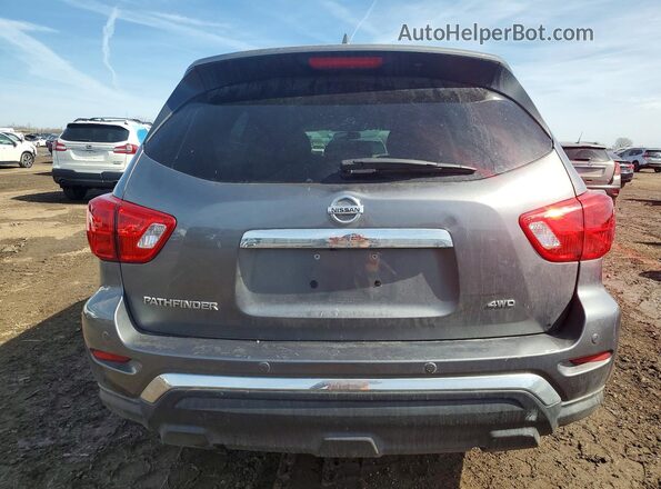 5N1DR2MM8KC642351 2019 NISSAN PATHFINDER Black Вид ззаду