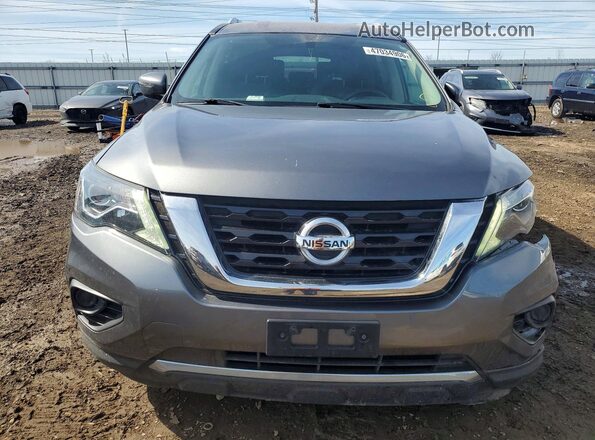 5N1DR2MM8KC642351 2019 NISSAN PATHFINDER Black Вид спереду