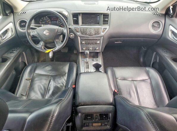 5N1DR2MM8KC645055 2019 NISSAN PATHFINDER Gray წინა პანელის ხედი
