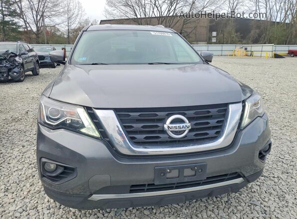 5N1DR2MM8KC645055 2019 NISSAN PATHFINDER Gray წინა ხედი