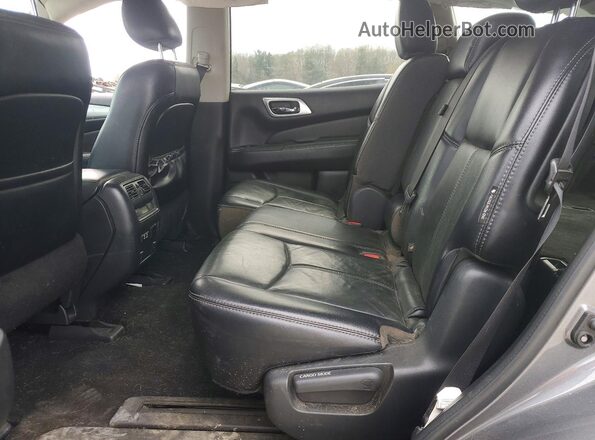 5N1DR2MM8KC645055 2019 NISSAN PATHFINDER Gray უკანა სალონის ხედი