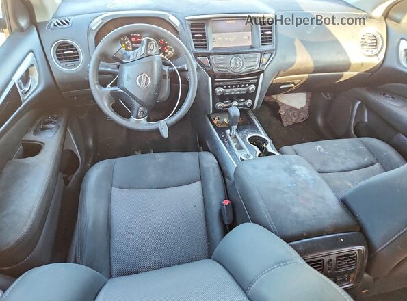5N1DR2MM9HC604779 2017 NISSAN PATHFINDER Gray Առջևի վահանակի տեսք