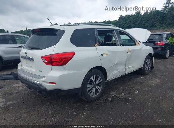5N1DR2MM9HC608797 2017 NISSAN PATHFINDER Белый Задняя правая четверть