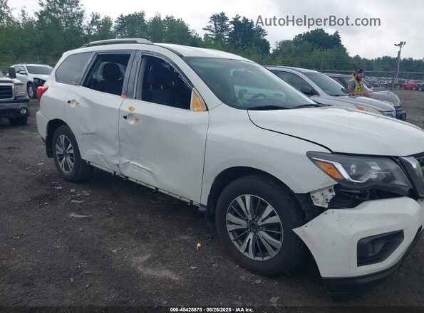 5N1DR2MM9HC608797 2017 NISSAN PATHFINDER Белый Вид спереди