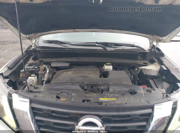 5N1DR2MM9HC608797 2017 NISSAN PATHFINDER Белый Вид сзади