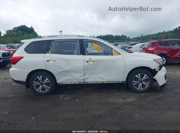 5N1DR2MM9HC608797 2017 NISSAN PATHFINDER Белый Панорамный вид салона 360°