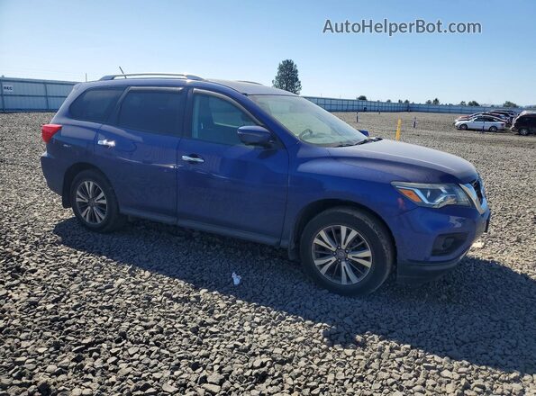 5N1DR2MM9HC900322 2017 NISSAN PATHFINDER Blue Przód prawy