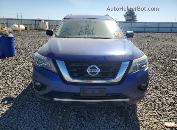 5N1DR2MM9HC900322 2017 NISSAN PATHFINDER Blue Widok z przodu