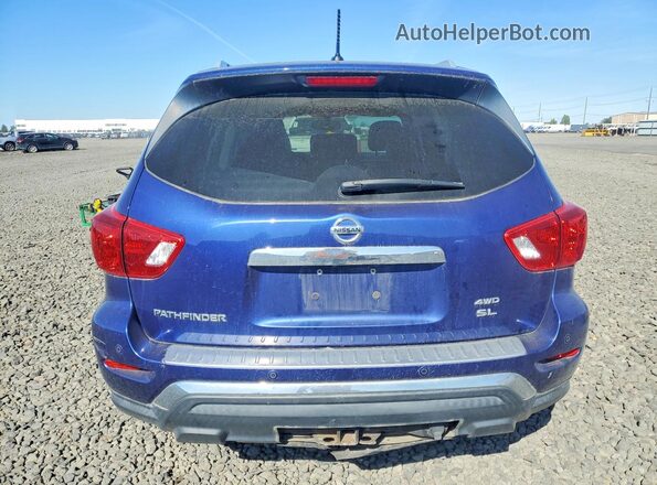 5N1DR2MM9HC900322 2017 NISSAN PATHFINDER Blue Widok z tyłu