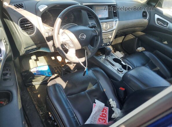 5N1DR2MM9HC900322 2017 NISSAN PATHFINDER Blue Widok deski rozdzielczej