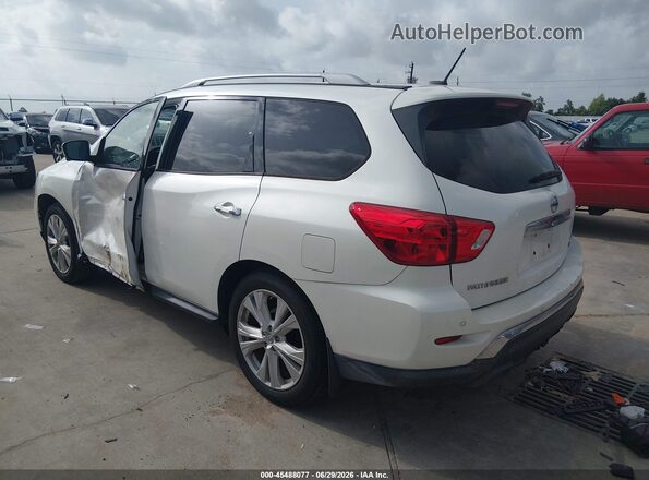 5N1DR2MM9JC619658 2018 NISSAN PATHFINDER White Rear left