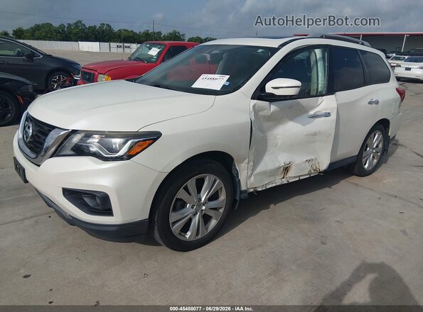 5N1DR2MM9JC619658 2018 NISSAN PATHFINDER White Front left