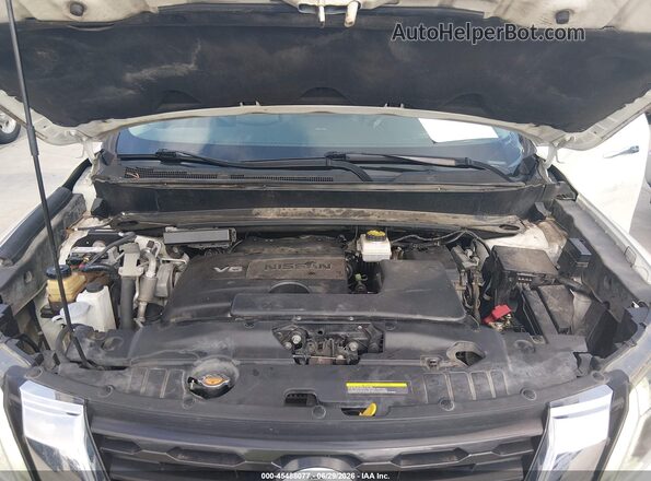 5N1DR2MM9JC619658 2018 NISSAN PATHFINDER White Rear view
