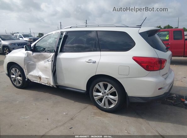 5N1DR2MM9JC619658 2018 NISSAN PATHFINDER White 360 interior view