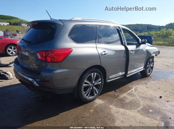 5N1DR2MM9JC643779 2018 NISSAN PATHFINDER Gray Задня права чверть