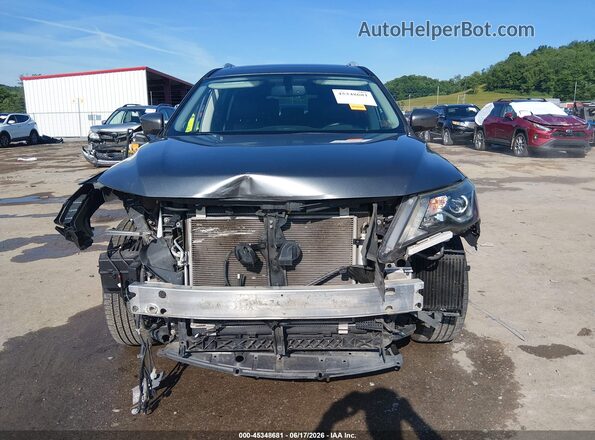 5N1DR2MM9JC643779 2018 NISSAN PATHFINDER Gray Вид задньої частини салону
