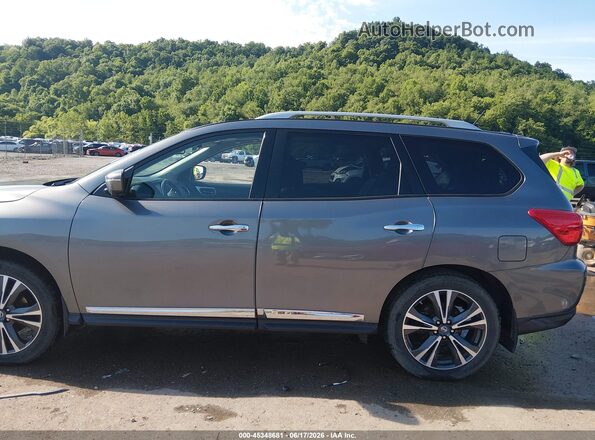 5N1DR2MM9JC643779 2018 NISSAN PATHFINDER Gray 