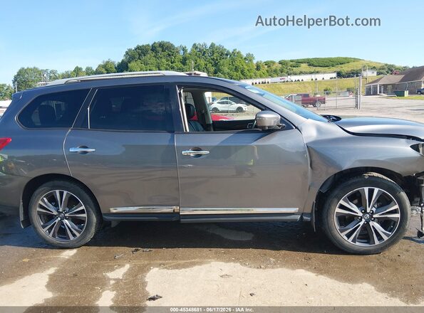 5N1DR2MM9JC643779 2018 NISSAN PATHFINDER Gray Панорамний вид салону 360°