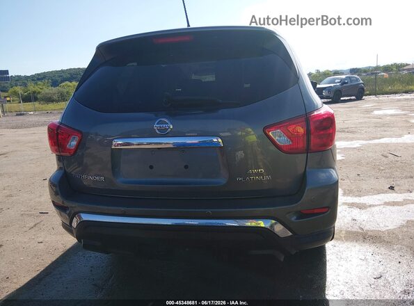 5N1DR2MM9JC643779 2018 NISSAN PATHFINDER Gray 