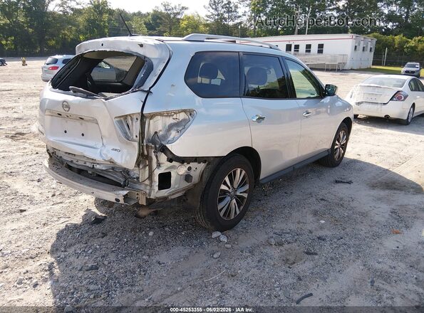 5N1DR2MM9JC652529 2018 NISSAN PATHFINDER Silver Tył prawy