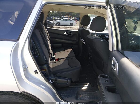 5N1DR2MM9JC652529 2018 NISSAN PATHFINDER Silver Widok naklejki z numerem VIN