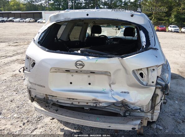 5N1DR2MM9JC652529 2018 NISSAN PATHFINDER Silver Widok z przodu