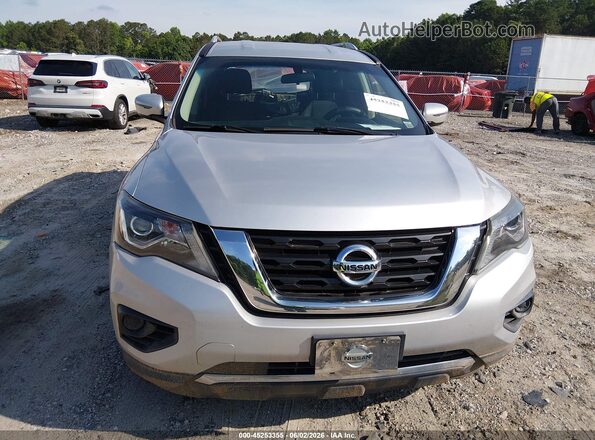 5N1DR2MM9JC652529 2018 NISSAN PATHFINDER Silver Widok wnętrza z tyłu