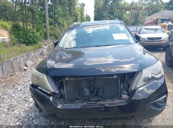 5N1DR2MMXHC648774 2017 NISSAN PATHFINDER Blue Սարքավորումների վահանակի տեսք
