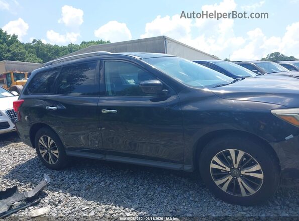 5N1DR2MMXHC648774 2017 NISSAN PATHFINDER Blue Սալոնի հետևի տեսք