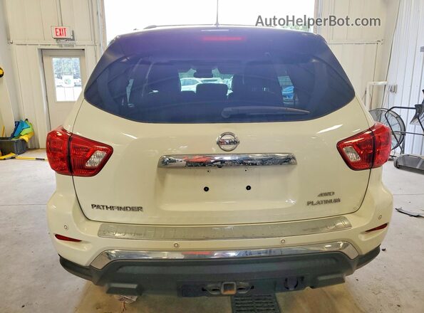 5N1DR2MMXHC696257 2017 NISSAN PATHFINDER White Հետևի տեսք