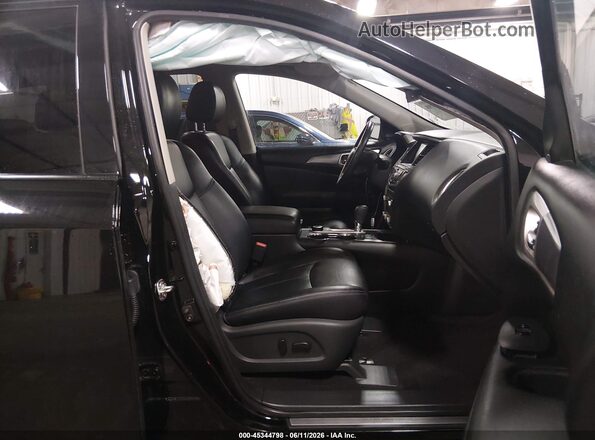 5N1DR2MMXJC612878 2018 NISSAN PATHFINDER Black Вид салону спереду