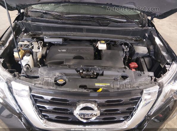 5N1DR2MMXJC612878 2018 NISSAN PATHFINDER Black Вид ззаду