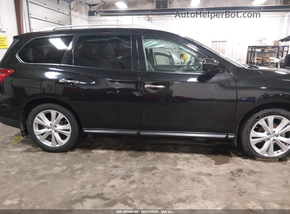 5N1DR2MMXJC612878 2018 NISSAN PATHFINDER Black Вид спереду